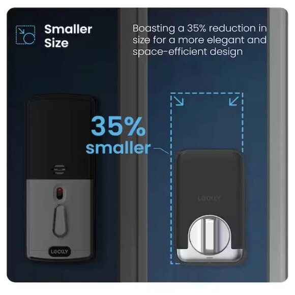 Lockly Pro Zeno Series Deadbolt WiFi Smart Lock Home Key Fingerprint Siri/Alexa - Picture 12 of 14